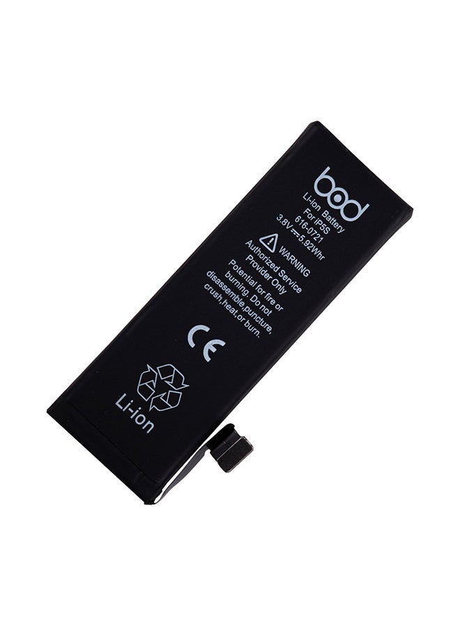 1560mAh Replacement Battery for Apple iPhone 5s – High-Capacity Internal Li-ion Rechargeable Battery | Safe, Long-Lasting Power Cell | Compatible with iPhone 5s A1453, A1457, A1530 – Black - Image 4