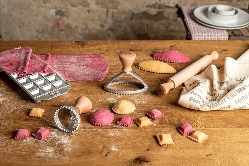 Marcato BPRAVDIS Ravioli Kit Aluminium and Wood Neutral - Image 3