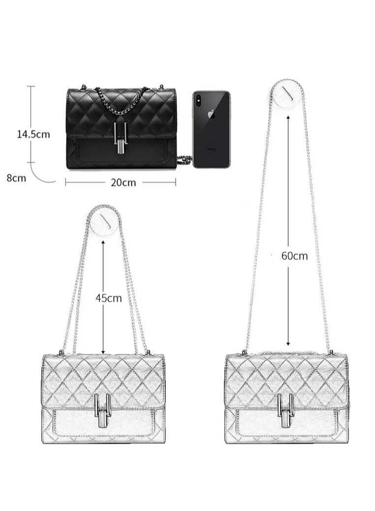 NIBEMINENT Small Size Ladies Crossbody Bag Black Mini Shoulder bags For Women  - Image 3