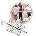 KAVIL Preschool Walking Rope with Rings Toddlers Child Leashes for Kids 2 to 12 Line Up Safety Wrist Strap with Handles Color Tether Daycare Must Haves Outdoor Supplies Support 2 Adult 12 Children - Image 3