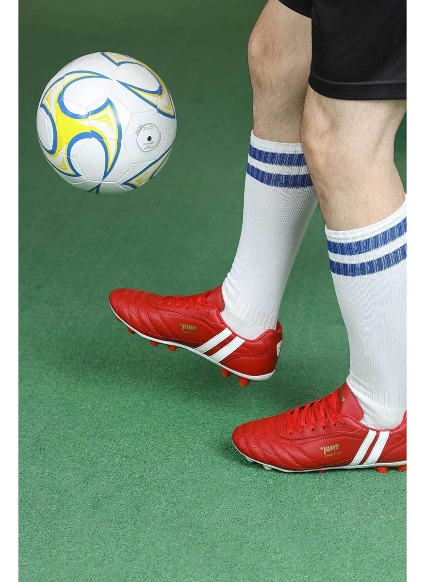 Jump 13256 Fg Red Football Cleats V1  - Image 2