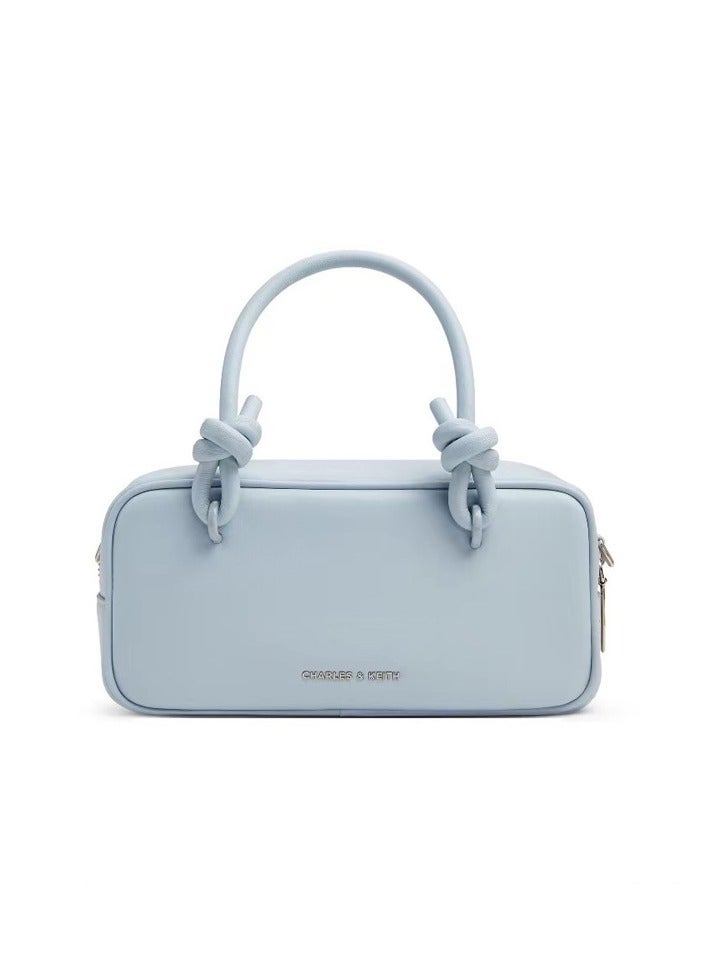 Charles & Keith Sammie Knotted-Handle Elongated Bag - Image 1