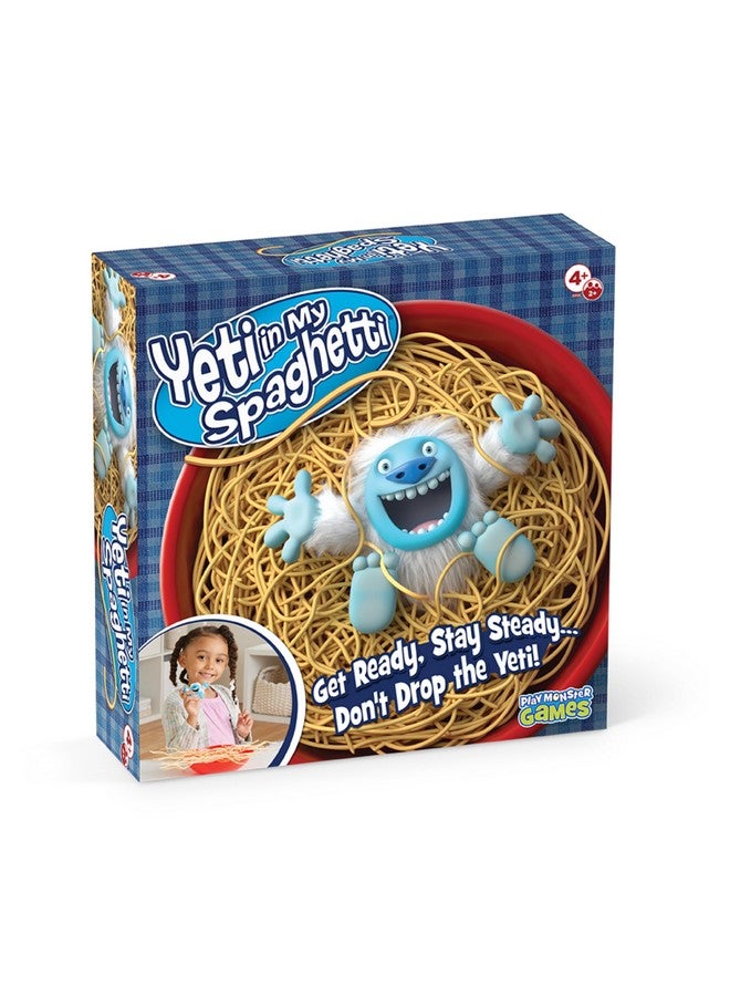 PlayMonster Yeti in My Spaghetti Board Game - Kids Games, Family Game, Multi-Player, Board Games for Family Night, Preschool Toys, Hand-Eye-Coordination Game, Don’t Drop Yeti, Ages 4+ - Image 1