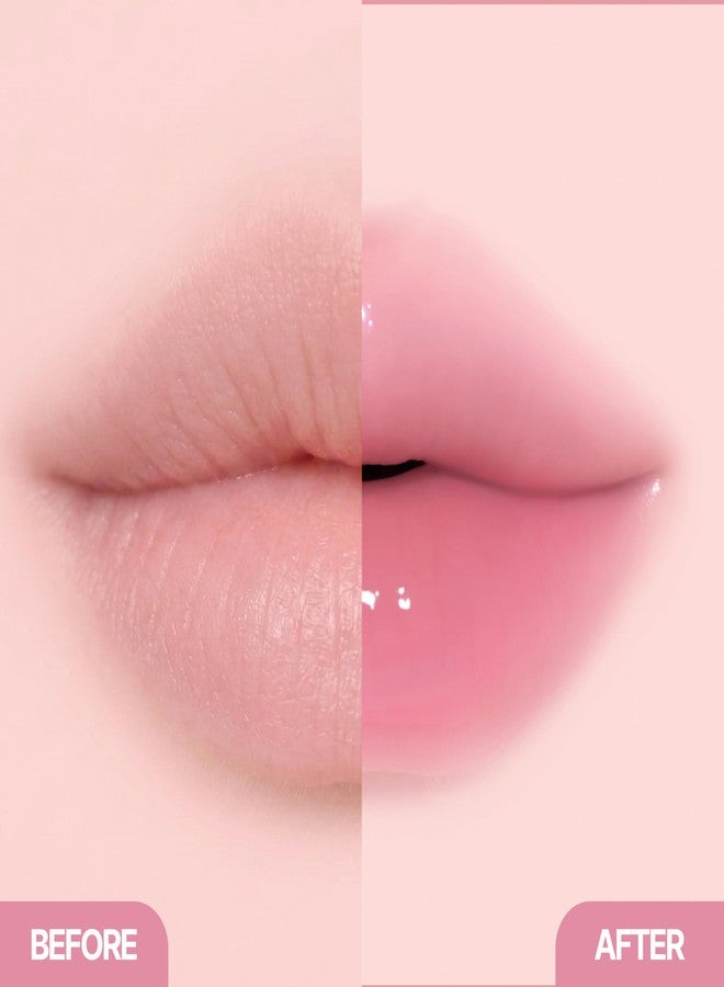 تاتش إن سول أحمر شفاه TOUCH IN SOL Glassy Color Lip - مرطب زيتي للشفاه، لون مرطب، لمعان غير لزج، لون قابل للتكثيف، خفيف الوزن ومريح، مكياج كوري (Love Bloom (Cool Pink)) - Image 5