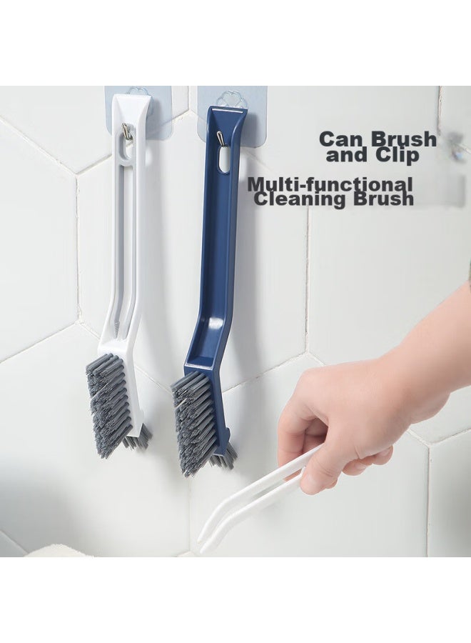 Dipple Dipu'er Corner Gap Brush, 2-pack, Multifunctional Long Strip Bathroom Brush, Floor Gap Brush, Sink And Toilet Brush - Image 3