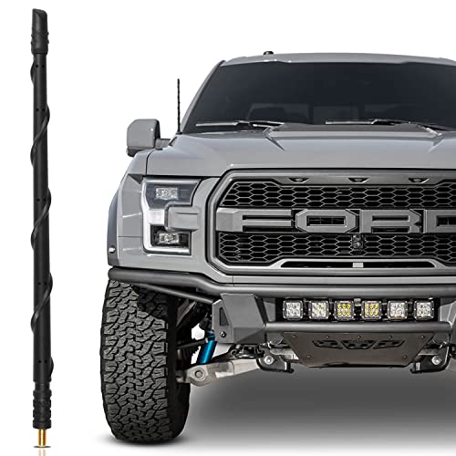 VOFONO 13 Inch Antenna for Ford F150 2009-2025, F250 F350 2017-2025, Flexible Rubber Truck Antenna Short Replacement F-150 F250 F350 Accessories - Image 1