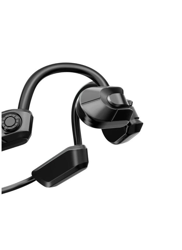 Monster Open-Ear BC200 Bone Conduction Wireless Earphones, Bluetooth 5.3 Sports Earbuds with Touch Control & Hi-fi Stereo, Black  - Image 3