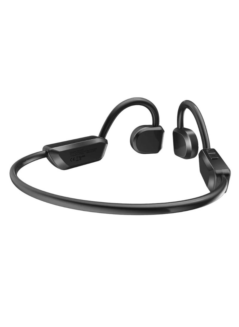 Monster Open-Ear BC200 Bone Conduction Wireless Earphones, Bluetooth 5.3 Sports Earbuds with Touch Control & Hi-fi Stereo, Black  - Image 5