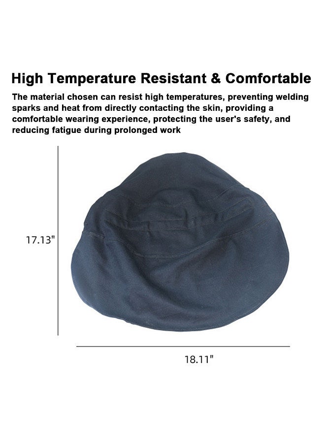 Practical Welding Cap Protective Cover Easy Snap-on Installation Anti-burn Removable Welding Accessory Collar Headwrap Optional  - Image 3