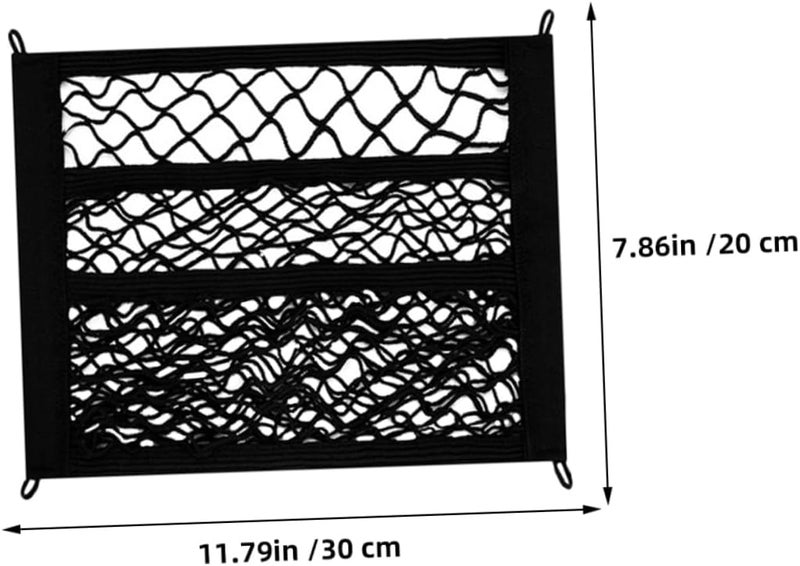 BESTOYARD Electromobile Storage Net Bag Nylon Elastic Cargo Netting Rv Automotive Cargo Net - Image 2