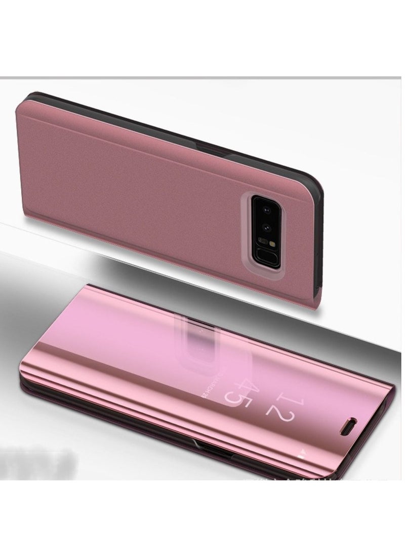 Loquat Suitable For Galaxy Electroplated Mirror Flip Leather Case Mobile Phone Case - Image 1