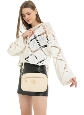 BEVERLY HILLS POLO CLUB 05BHPC8007-BJ Beige Women's Shoulder Bag  - Image 1