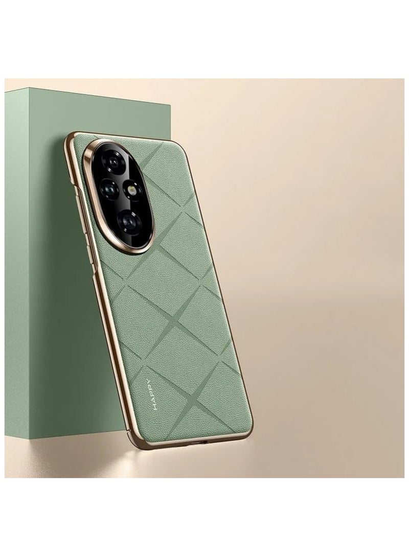 عام حافظة متوافقة مع Honor 200 Pro المصنوعة من الجلد الفاخر، مزودة بحماية عدسة الكاميرا، وحافظة مضادة للصدمات والسقوط بتصميم رفيع ومتين مع قوام جيد لجهاز Honor 200 Pro.