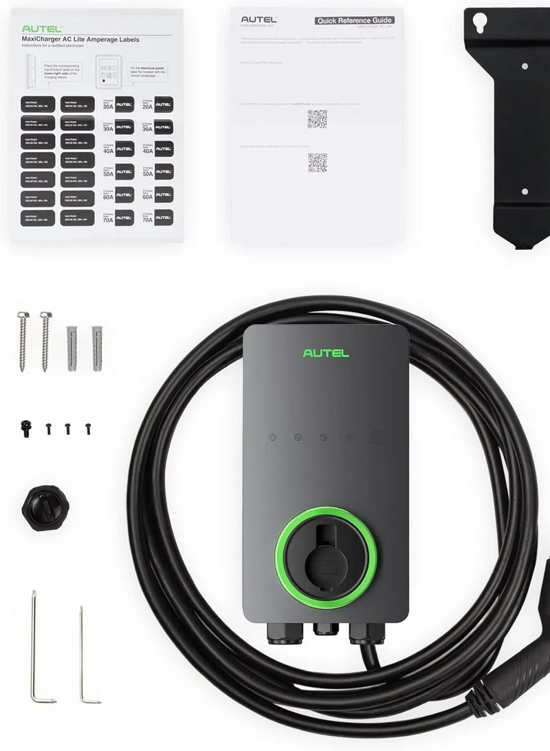 Autel AC Wall Box 7KW Dark Gray 5M