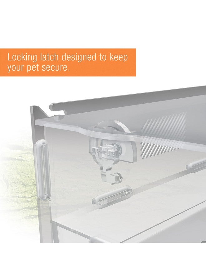 Zilla Micro Habitat Terrarium Enclosure For Small Tree Dwelling Reptiles, Amphibians, Spiders & Other Invertebrates, Small - Image 5