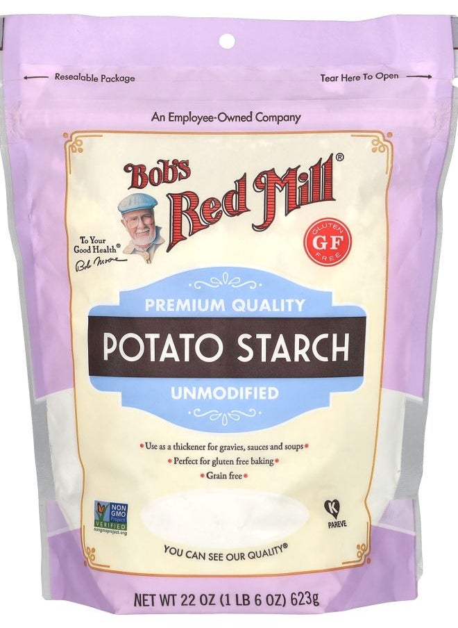 Bob's Red Mill Potato Starch Unmodified Gluten Free 22 oz (623 g) 