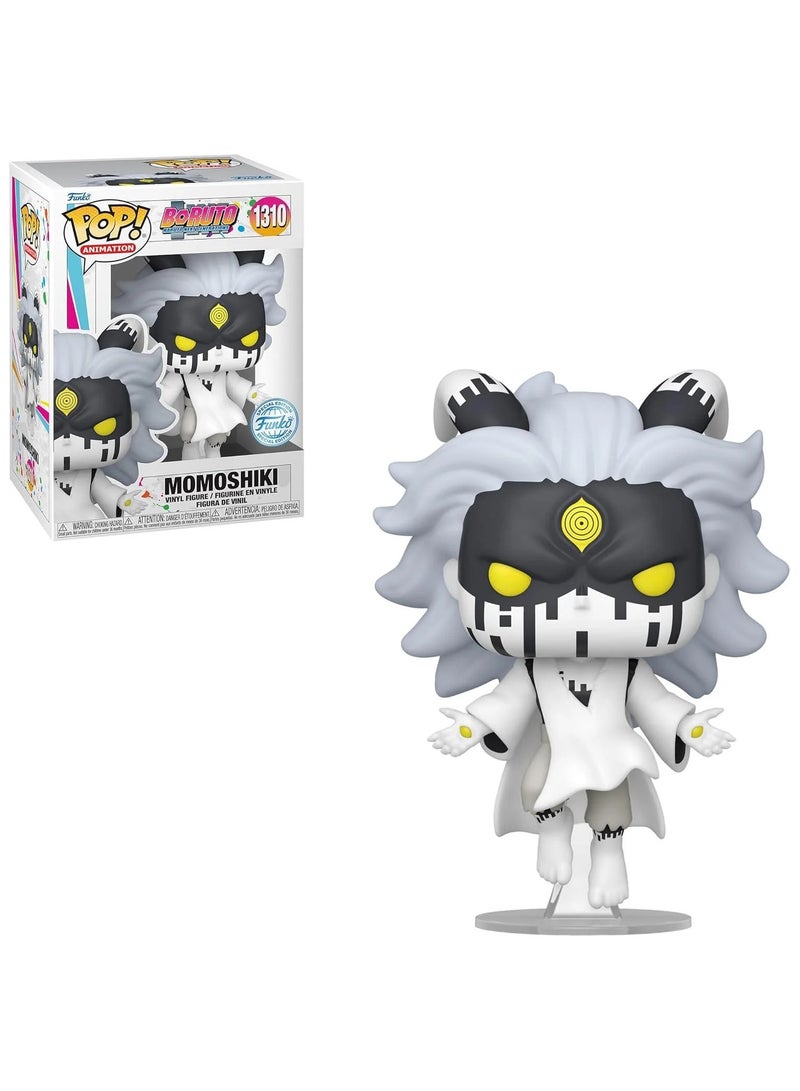 Funko Pop! Animation Boruto Next Generations - Momoshiki Special Edition White Exclusive Vinyl Figure  - Image 3