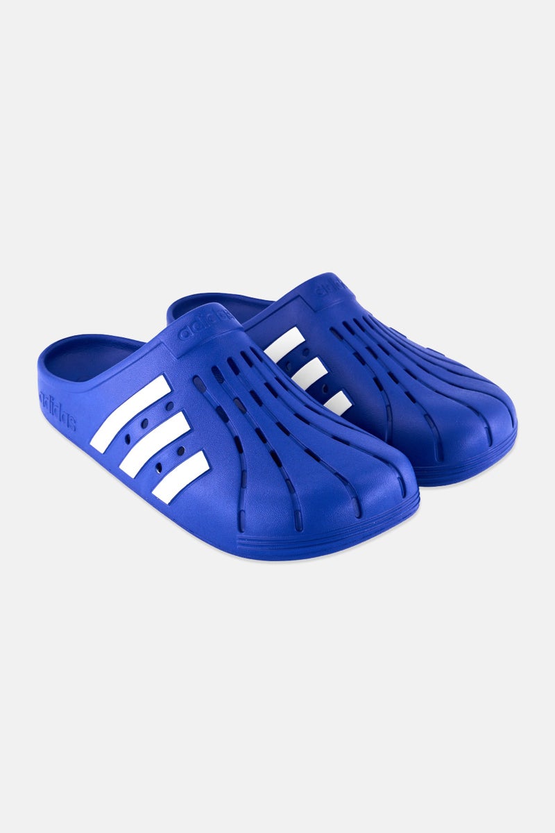 Adidas Men Adilette Comfort Slip Clogs, Blue - Image 1