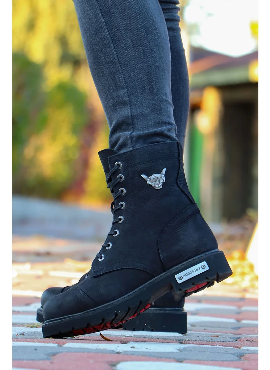 Hammer Jack 18505 Leather Zippered Men's Boots (36-45)