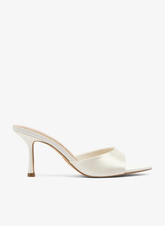 Truffle Suede High Heel Classic Sandals