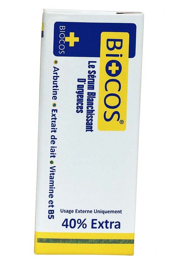 BIOCOS Emergency Whitening Serum – Brightens Skin & Restores Vitality With Kojic Acid, Arbutin & Vitamin B3 – Overnight Glow & Radiance Boost – 1X5ml,  Packagaing May Vary - Image 2