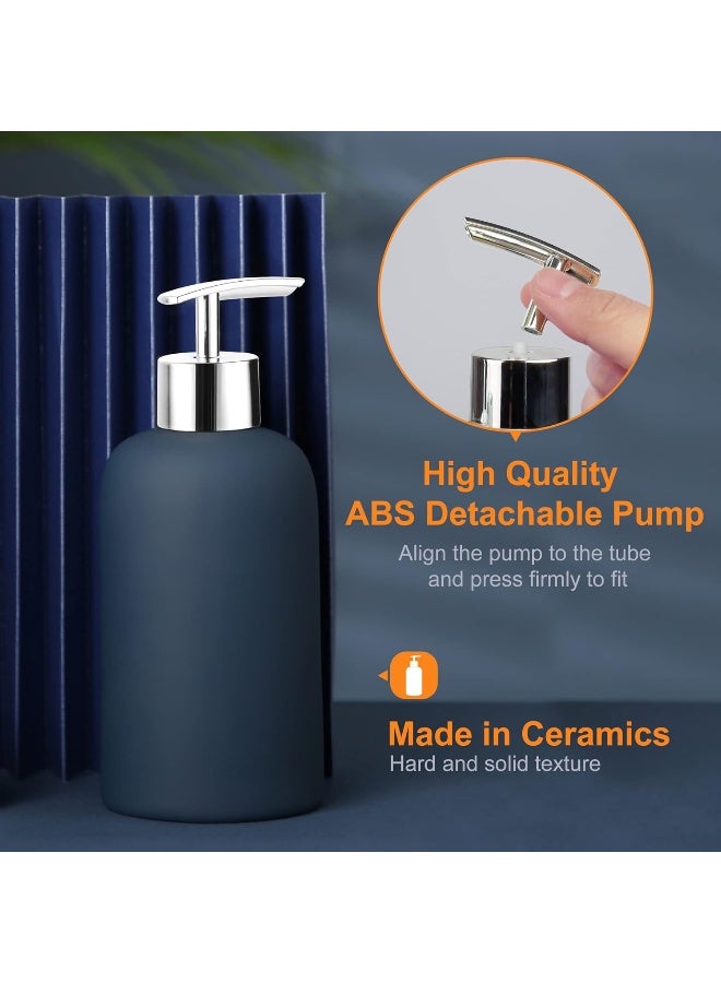 Generic Dufu  Blue Bathroom Accessory Set 5 Pieces  - Image 4