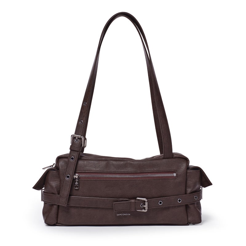 Women's PU Leather Crossbody Bag with Soft Texture - Image 5