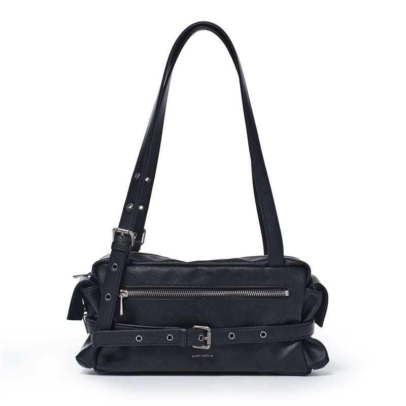 Women's PU Leather Crossbody Bag with Soft Texture - Image 3