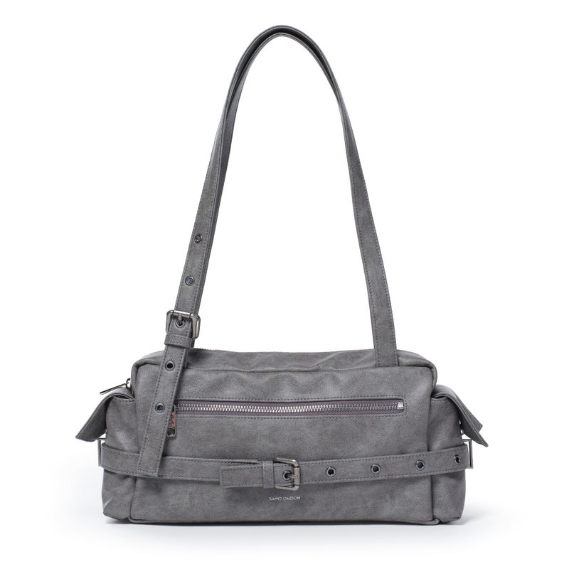 Women's PU Leather Crossbody Bag with Soft Texture - Image 1