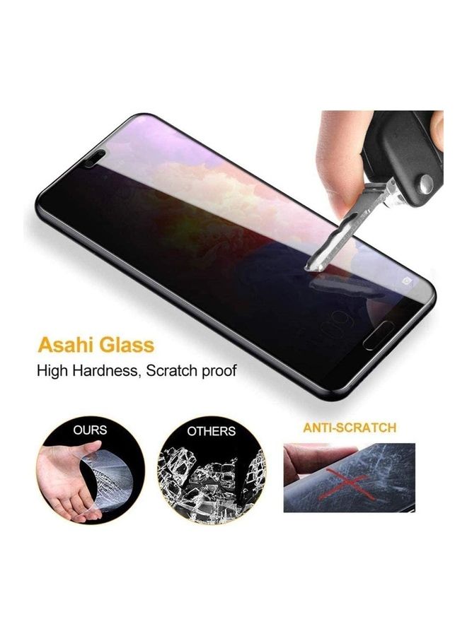 ICS Huawei Y9A Anti-Glare Privacy Screen Protector Tempered Glass Clear - Image 2