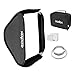 Godox GODOX Godox Softbox 60cm x 60cm Portable Collapsible Softbox with Quick Release Bowens Mount Speedring Adapter for - Image 2
