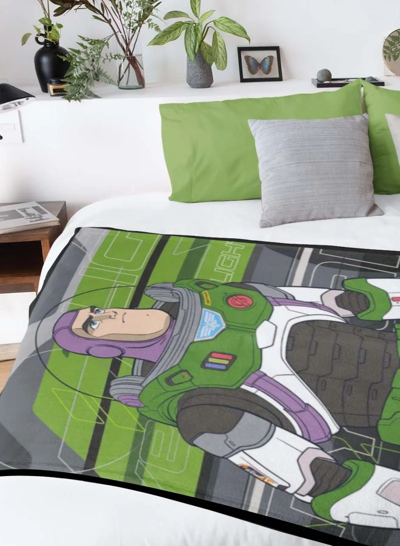 Disney Disney Lightyear Polar Fleece Blanket for Kids | All-Season, Ultra Soft, Fade Resistant (Official Disney Product)