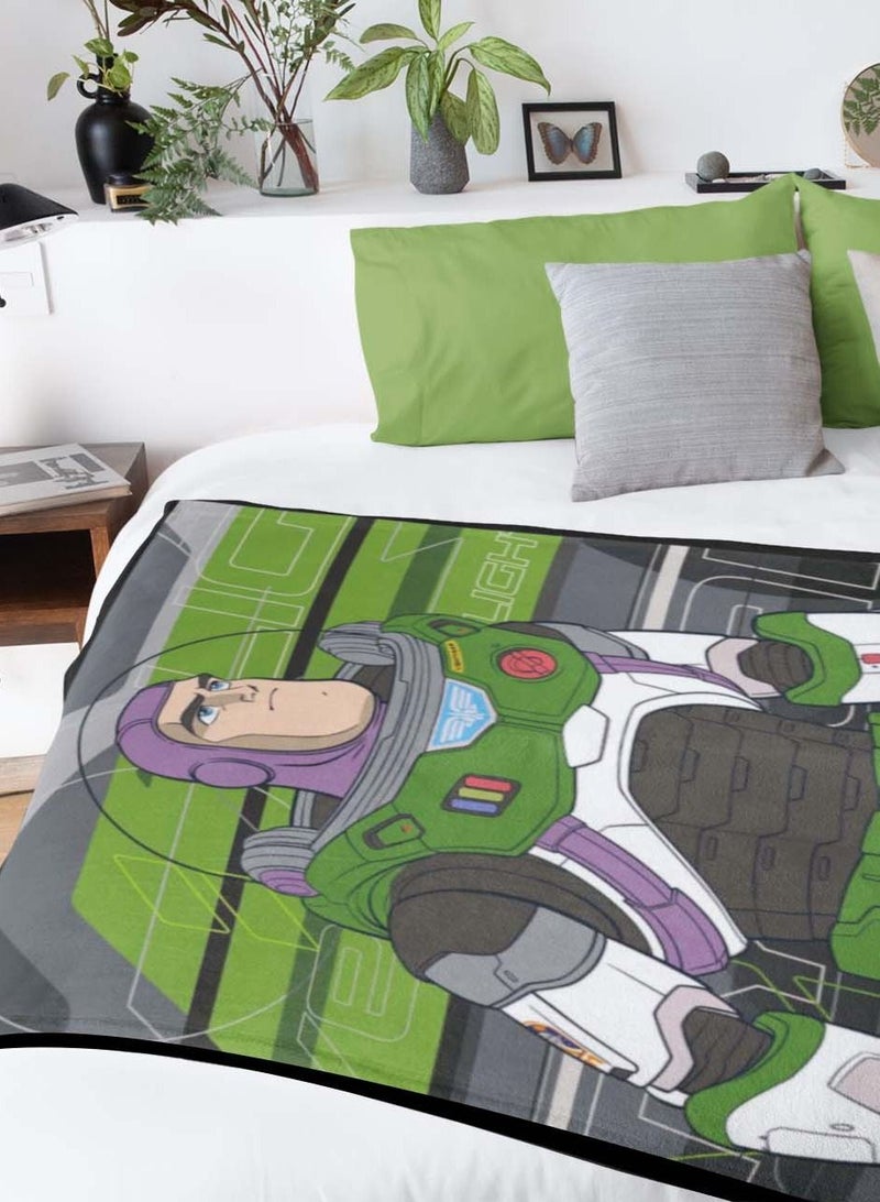 Disney Disney Lightyear Polar Fleece Blanket for Kids | All-Season, Ultra Soft, Fade Resistant (Official Disney Product)  - Image 2