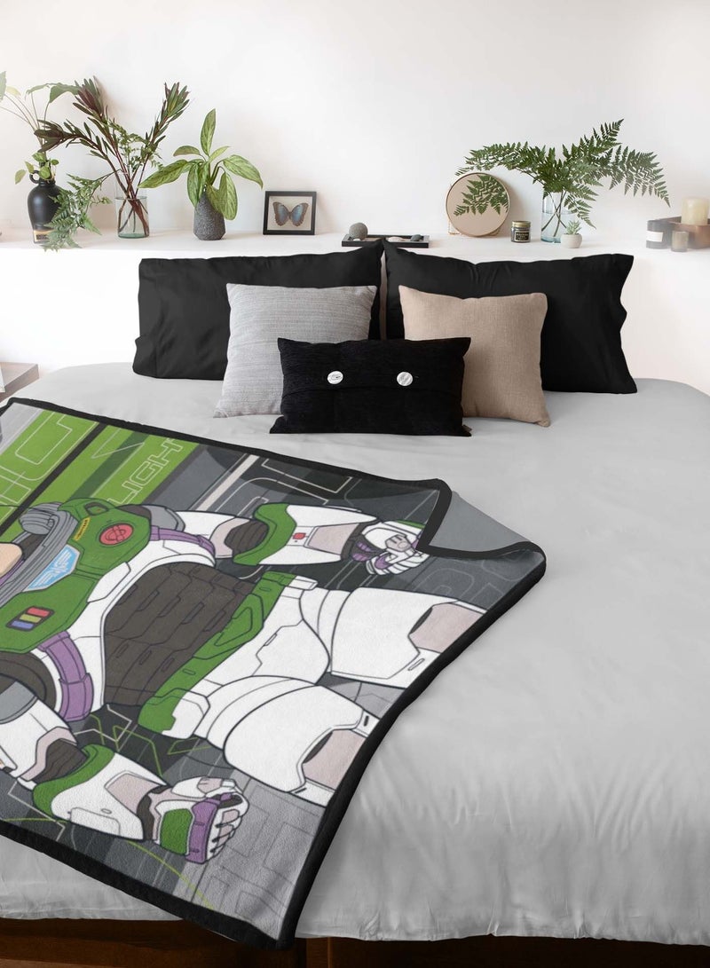 Disney Disney Lightyear Polar Fleece Blanket for Kids | All-Season, Ultra Soft, Fade Resistant (Official Disney Product)  - Image 3