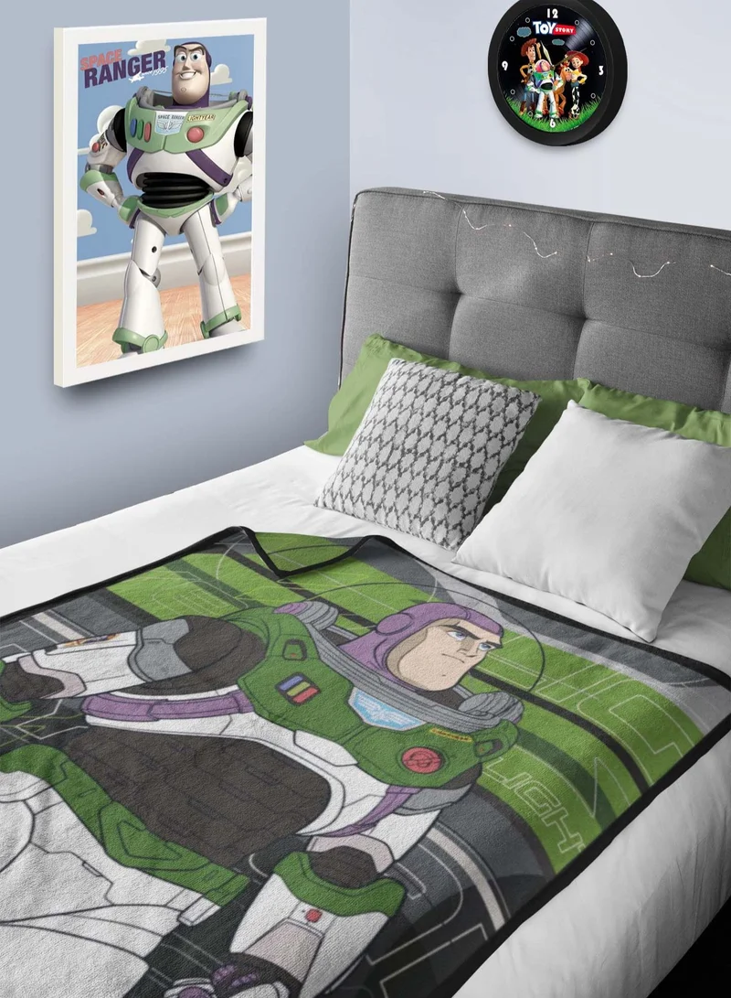 Disney Disney Lightyear Polar Fleece Blanket for Kids | All-Season, Ultra Soft, Fade Resistant (Official Disney Product)
