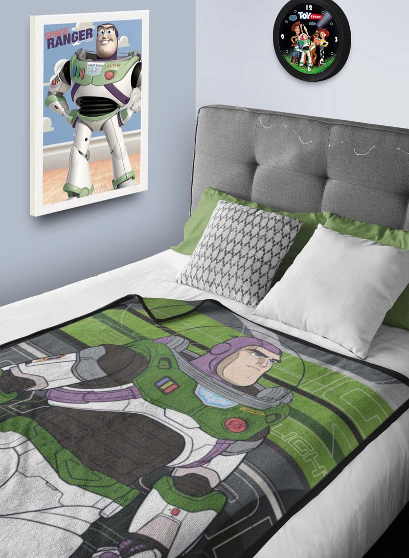 Disney Disney Lightyear Polar Fleece Blanket for Kids | All-Season, Ultra Soft, Fade Resistant (Official Disney Product)  - Image 1
