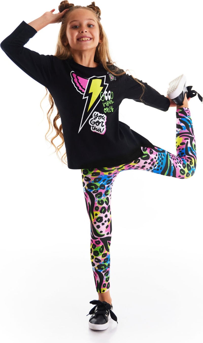 Mshb&G Winged Lightning Girl Tunic Leggings Set - Image 1