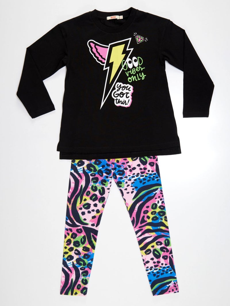 Mshb&G Winged Lightning Girl Tunic Leggings Set - Image 4