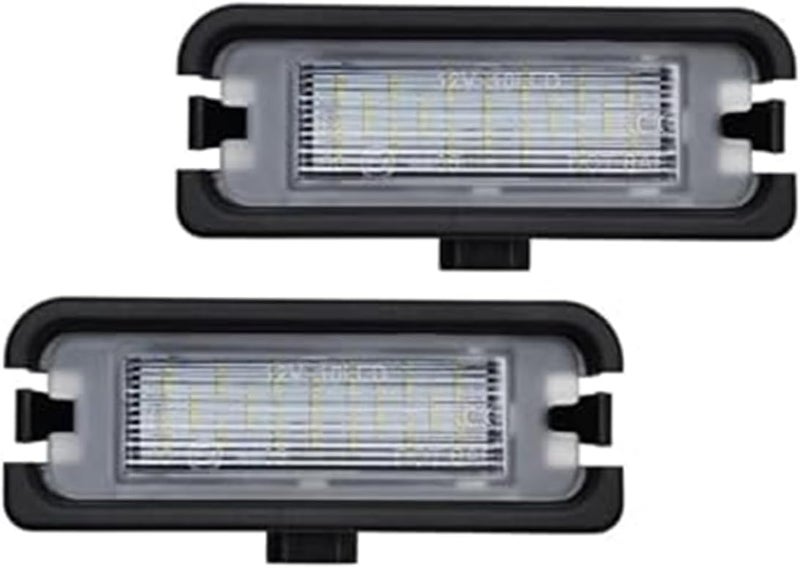 Wivplex 2Pcs White License Plate Light for Ford Mustang 2015-2019 - Image 1
