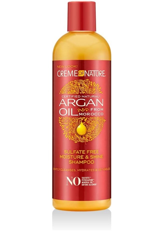 Creme of Nature - Clear Arjan Oil Shampoo of Sulphur-Free Off Nature Cream and Works to Hydrate and Shine Hair 354 ml - Image 1