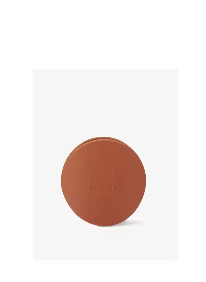 acqua di parma - Brand-embossed leather car diffuser case - Image 1