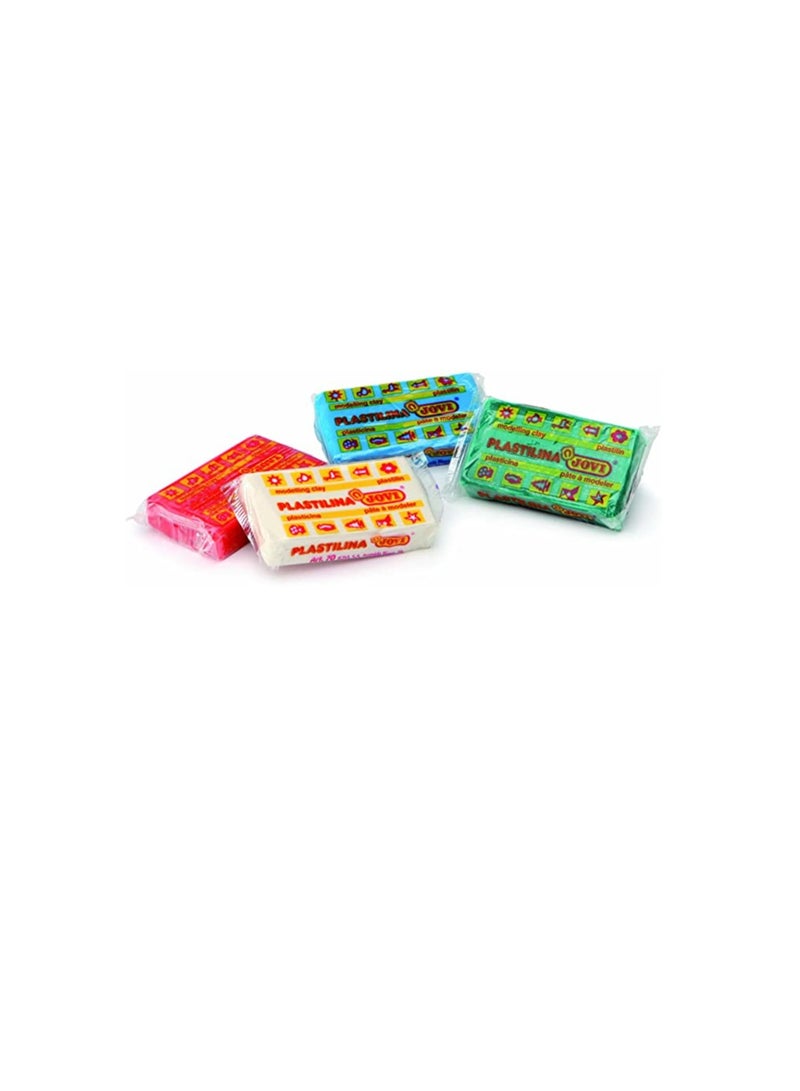 Jovi Plastilina Modelling Clay Set–6x50g Bars with Clay Cutters and Tools,PLASTALINA,158 - Image 5