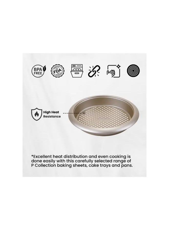 بينجوين طقم اواني خبز بطبقة مانعة للالتصاق ومتوافق مع غسالة الصحون من 5 قطع ذهبي 39 x 12.9 x 29 سم D311D1 - Image 2