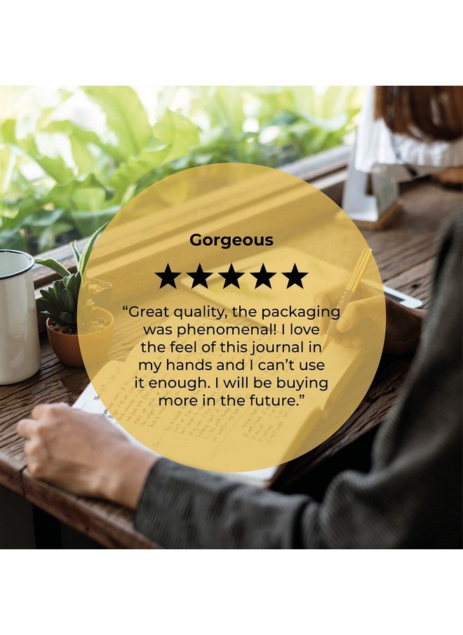 Sovereign-Gear Sovereign-Gear Leather Bound Journal for Men and Women, A5 Handmade Journal Gift Set with Antique Notebook and Stylish Pen, Vintage and Classic, Sketchbook, Planner and Diary (300 Pages) (8x6)  - Image 3