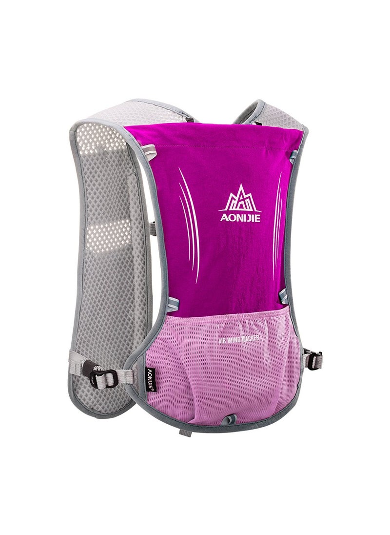 AONIJIE Aonijie Hydration Vest Pack Backpack 5L Marathoner Running Race Hydration  - Image 3