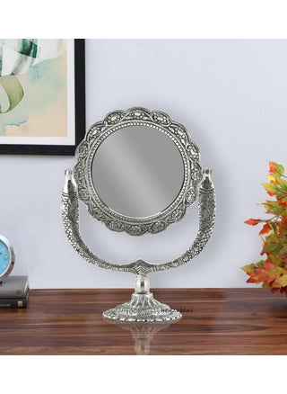 HOUZZPLUS Aluminium Frame Antique Look Table Mirror for Home Decor - pzsku/ZA1DB85849BC2AC9F4FD7Z/45/1748243911/6c9e47c2-98a9-45f2-8966-075228b5f025