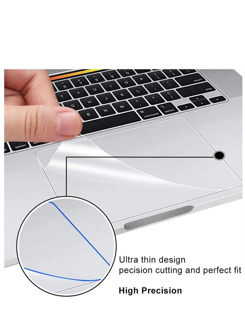 2PCS Trackpad Protector Cover for 2026 2025 2024 2023 2022 2021 Apple MacBook Pro 16 inch A3429 A3428 A3403 A3186 A2485 A2780 A2991 M5 M4 M3 M2 M1 Pro/Max Clear Anti Scratch Fingerprint Waterproof Touch Pad Skin Accessories - Image 3