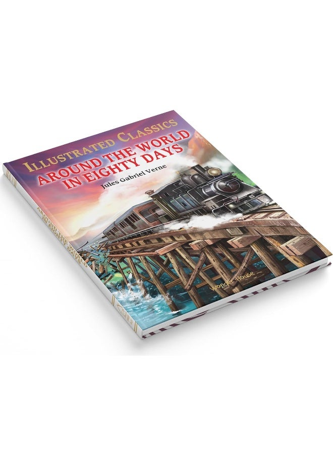 Around The World In 80 Days: Abridged Novels With Review Questions | Published by Wonder House Books | Hardcover - Image 4