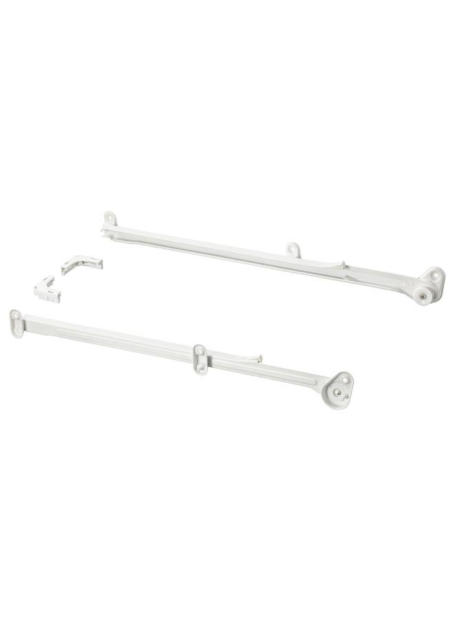 erorex Pull-Out Rail For Baskets, White, 55 Cm - Image 1