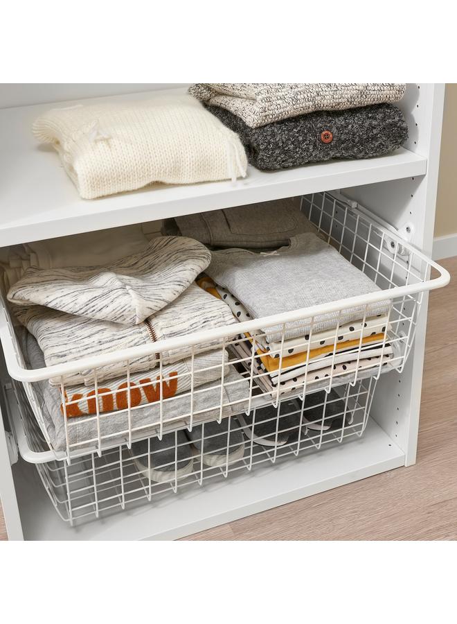 erorex Pull-Out Rail For Baskets, White, 55 Cm - Image 2